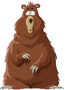 unhappy bear